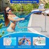 DS BD Swimming Pool Handrail Steps Handle 110cm Grip Cover Pools 125.2x86.4cm