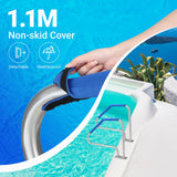 DS BD Swimming Pool Handrail Steps Handle 110cm Grip Cover Pools 125.2x86.4cm