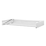 DS BD Clothes Drying Rack Wall Mounted Folding Indoor Aluminium 5 Hanging Rods