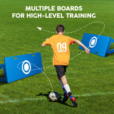 DS BD Soccer Ball Rebounder Board Kick Back Wall Sports Drills Training Aid