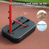 DS BD Basketball Hoop Stand System 1.15-1.6m Backboard Net Ring Rim Pro Goal