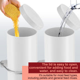 DS BD Chicken Bird Feeder Water Dispenser Automatic Waterer Poultry Food 4L