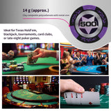 DS BD 300Pcs Casino Poker Chips Texas Holdem Blackjack Playing Card Club Party