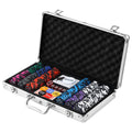 DS BD 300Pcs Casino Poker Chips Texas Holdem Blackjack Playing Card Club Party
