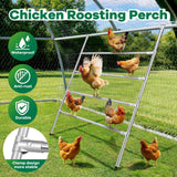 DS BD Chicken Bird Perch Roosting Bars Ladder Climbing Frame Farm Backyard Play