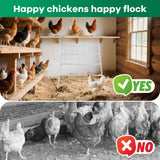 DS BD Chicken Bird Perch Roosting Bars Ladder Climbing Frame Farm Backyard Play