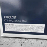 DS BD Bestway Round Pool Set Above Ground Swimming Pools Steel Pro Summer