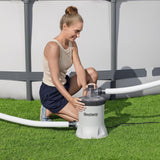 DS BD Bestway Pool Filter Pump System Above Ground SwimmingPools Cleaner 5678L/H