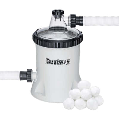 DS BD Bestway Pool Filter Pump System Above Ground SwimmingPools Cleaner 5678L/H