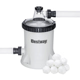 DS BD Bestway Pool Filter Pump System Above Ground SwimmingPools Cleaner 5678L/H