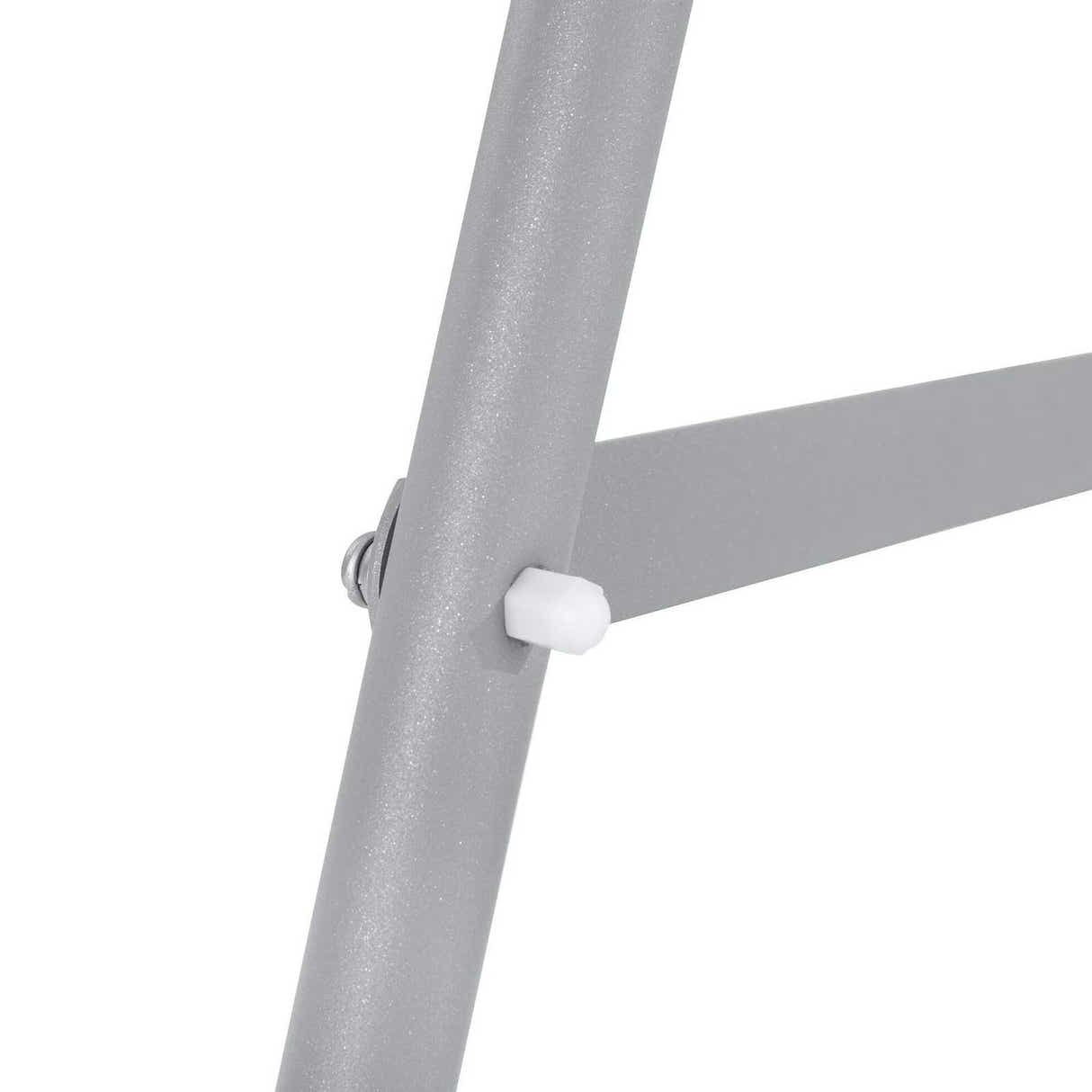 DS BD Bestway Above Ground Pool Ladder 2 Step Steel Frame Removable Stairs 84cm