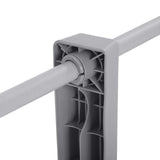 DS BD Bestway Above Ground Pool Ladder 2 Step Steel Frame Removable Stairs 84cm