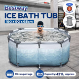 DS BD Bestway Bathtub Freestanding Recovery Spa Ice Bath Tub Massage Athletes