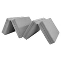 DS BD Foldable Foam Mattress 4 Folding Bedding Sofa Couch Cot Bed 12cm Thick