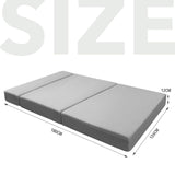 DS BD Luxsuite Foldable Foam Mattress Cot Tri Folding Sofa Bed Thick Sleeping