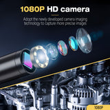 DS BD Endoscope Inspection Camera Snake Borescope Tools 8 LED Lights HD 1080P