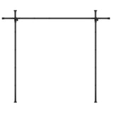 DS BD Room Divider Curtain Rod Separator No Drill Tension Wall Space Partition