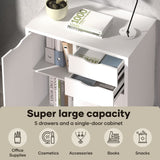 DS BD 5 Drawer File Cabinet Mobile Desk Filing DocumentOrganiser Side Chest Home