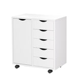 DS BD 5 Drawer File Cabinet Mobile Desk Filing DocumentOrganiser Side Chest Home
