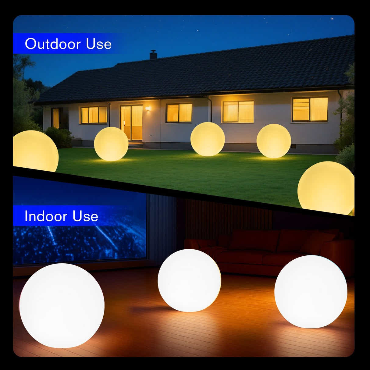 DS BD Garden Solar Light RGB LED 9 Colour Changing Weatherproof Landscape