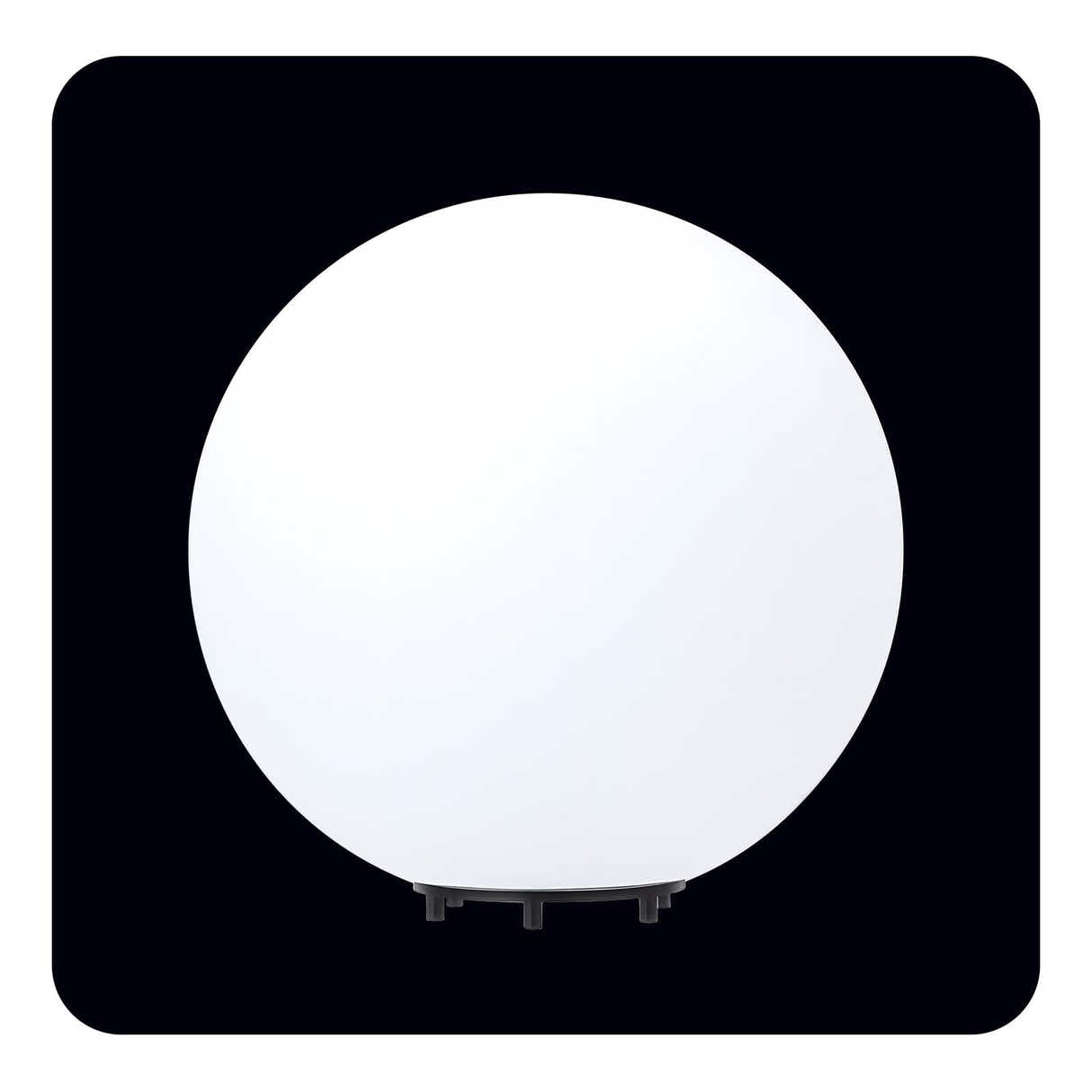 DS BD Solar LED Ball Light Full Moon RGB 9 Colour Changing Lighting Globe Garden
