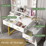 DS BD Hollywood Mirror Makeup Table Vanity Dressing Desk Dresser Bedroom