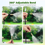 DS BD Drip Irrigation System 25m AutomaticGarden Watering Misting Kit 360 Degree