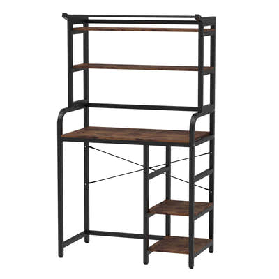DS BD Over The Toilet Shelf Laundry Storage Rack 5 Tier Space Saver Towel