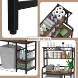 DS BD Over The Toilet Shelf Laundry Storage Rack 5 Tier Space Saver Towel