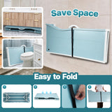 DS BD Large Bath Tub Soaking Water Bathtub Spa Baby Shower Foldable Bathroom