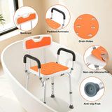 DS BD Shower Chair Bath Tub Seat Stool Toilet Bathroom Bedside Mobility Raised