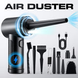 DS BD Electric Air Duster Blower Mini Cleaner Inflator Handheld CordlessCompress