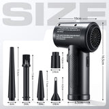 DS BD Electric Air Duster Blower Mini Cleaner Inflator Handheld CordlessCompress