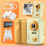 DS BD Mini Digital Instant Camera 1080P HD Video Selfie Photo Print Childrens