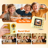 DS BD Mini Digital Instant Camera 1080P HD Video Selfie Photo Print Childrens