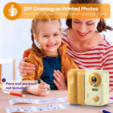 DS BD Mini Digital Instant Camera 1080P HD Video Selfie Photo Print Childrens