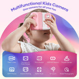 DS BD Kids Instant Camera Compact Digital 1080P HD Video Selfie Photo Print Play