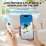 DS BD Mini Action Body Camera WiFi Digital 1080P Video Recorder Waterproof