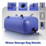 DS BD 240L Large Water Storage Bladder Tank Container SoftBag Foldable Emergency