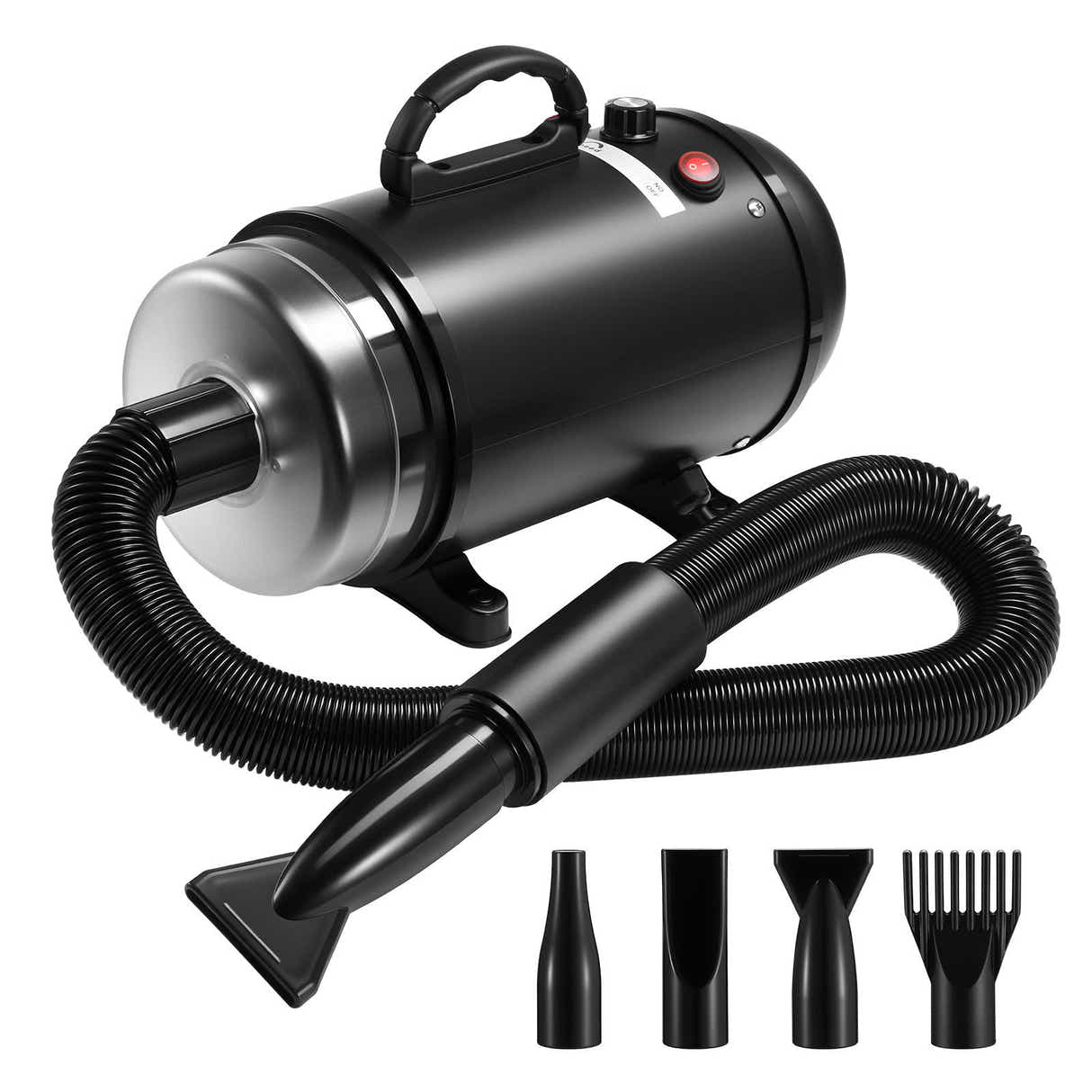 DS BD Dog Hair Dryer Vacuum Pet Cat Grooming Kit 4 Nozzles Hairdryer Blower Blow