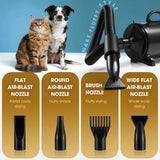 DS BD Dog Cat Hair Dryer Pet Grooming Kit Blow Hairdryer BlowerHeater Air Blaste