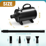 DS BD Dog Cat Hair Dryer Pet Grooming Kit Blow Hairdryer BlowerHeater Air Blaste