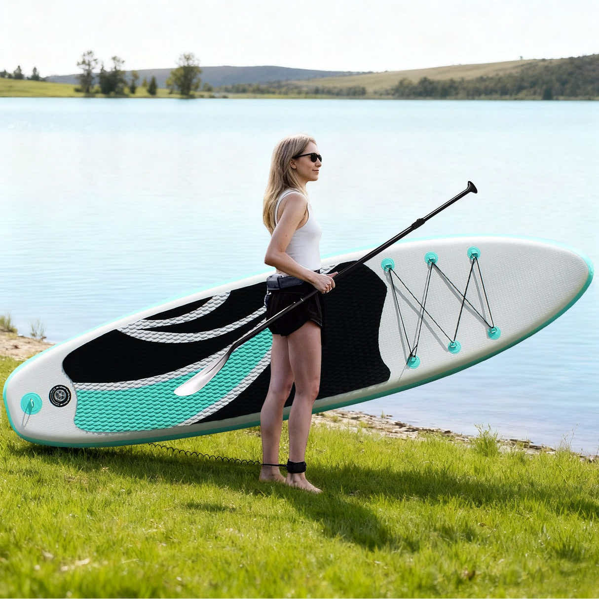 DS BD Stand Up Paddle Board Inflatable SUP Surfboard Paddleboarding KayakSurfing