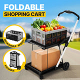 DS BD Folding Trolley Cart Push Dolly Collapsible Hand Truck Utility Shopping