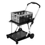 DS BD Folding Trolley Cart Push Dolly Collapsible Hand Truck Utility Shopping