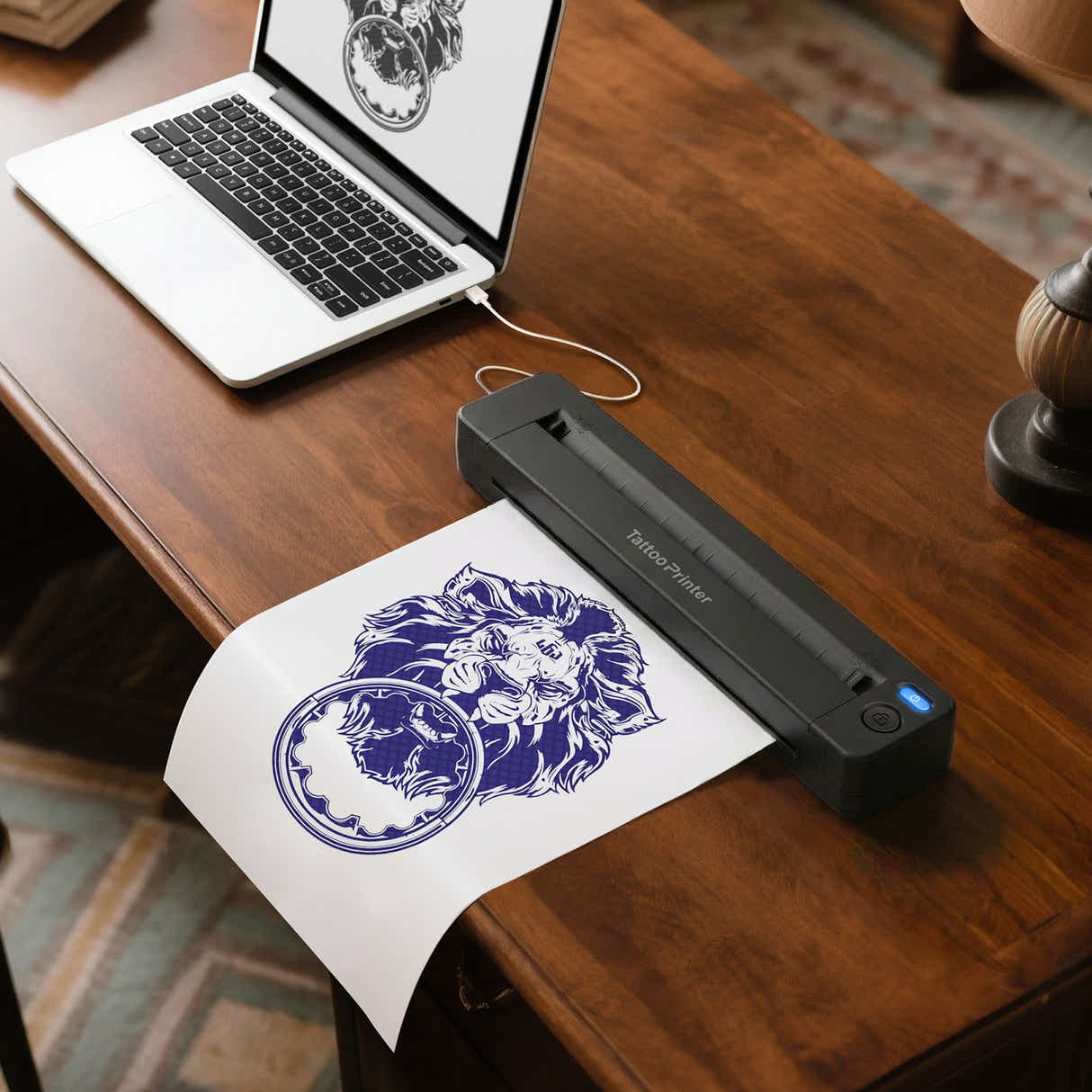 DS BD Tattoo Stencil Printer Maker Machine Wireless Thermal Transfer PaperTattoo