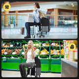 DS BD Shopping Cart Folding Trolley Dolly Grocery Bag Stair Climbing Wheels