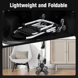 DS BD Shopping Cart Folding Trolley Dolly Grocery Bag Stair Climbing Wheels
