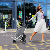 DS BD Shopping Cart Trolley Dolly Insulation Bag Aluminium Waterproof Wheeled