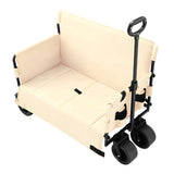 DS BD Foldable Beach Trolley Cart Wagon Utility Trailer Garden Picnic Camping